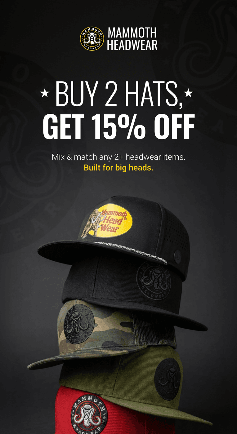 Mammoth Headwear email campaign